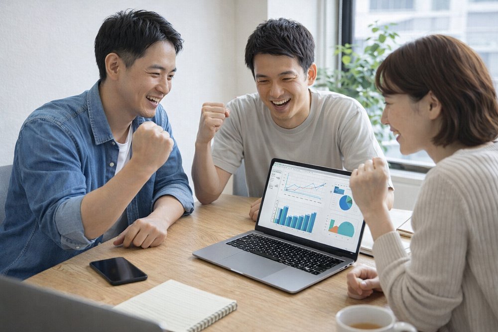 成果イメージの写真(改善・達成)